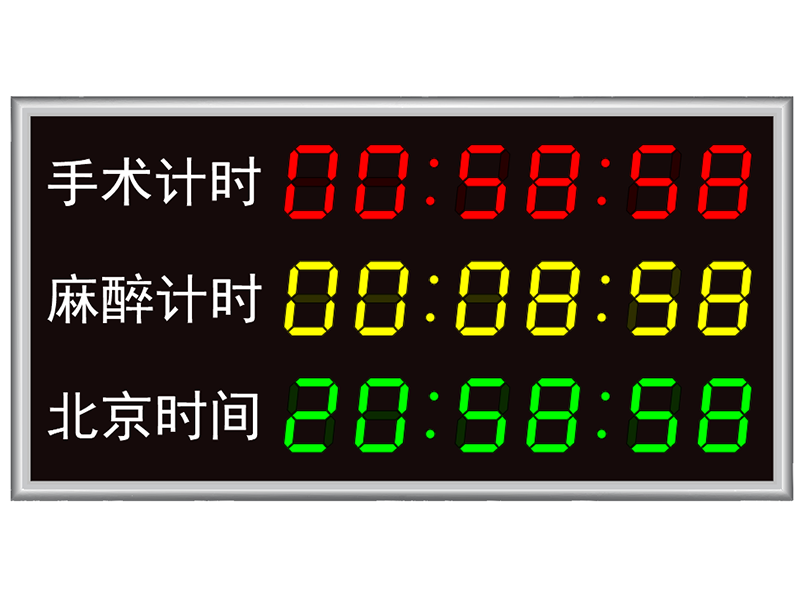 單面數(shù)字子鐘